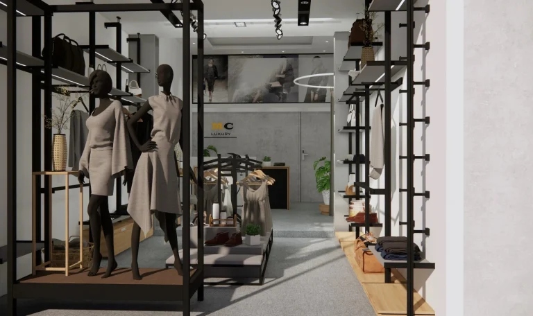 Retail interior design company in Dubai