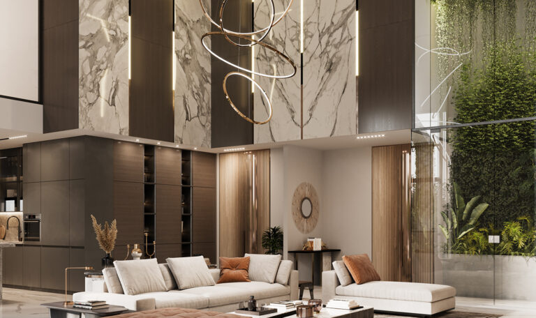 Penthouse Living Room Design