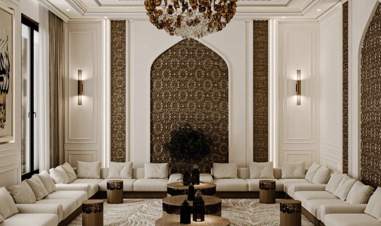 Traditional Arabic majlis Design