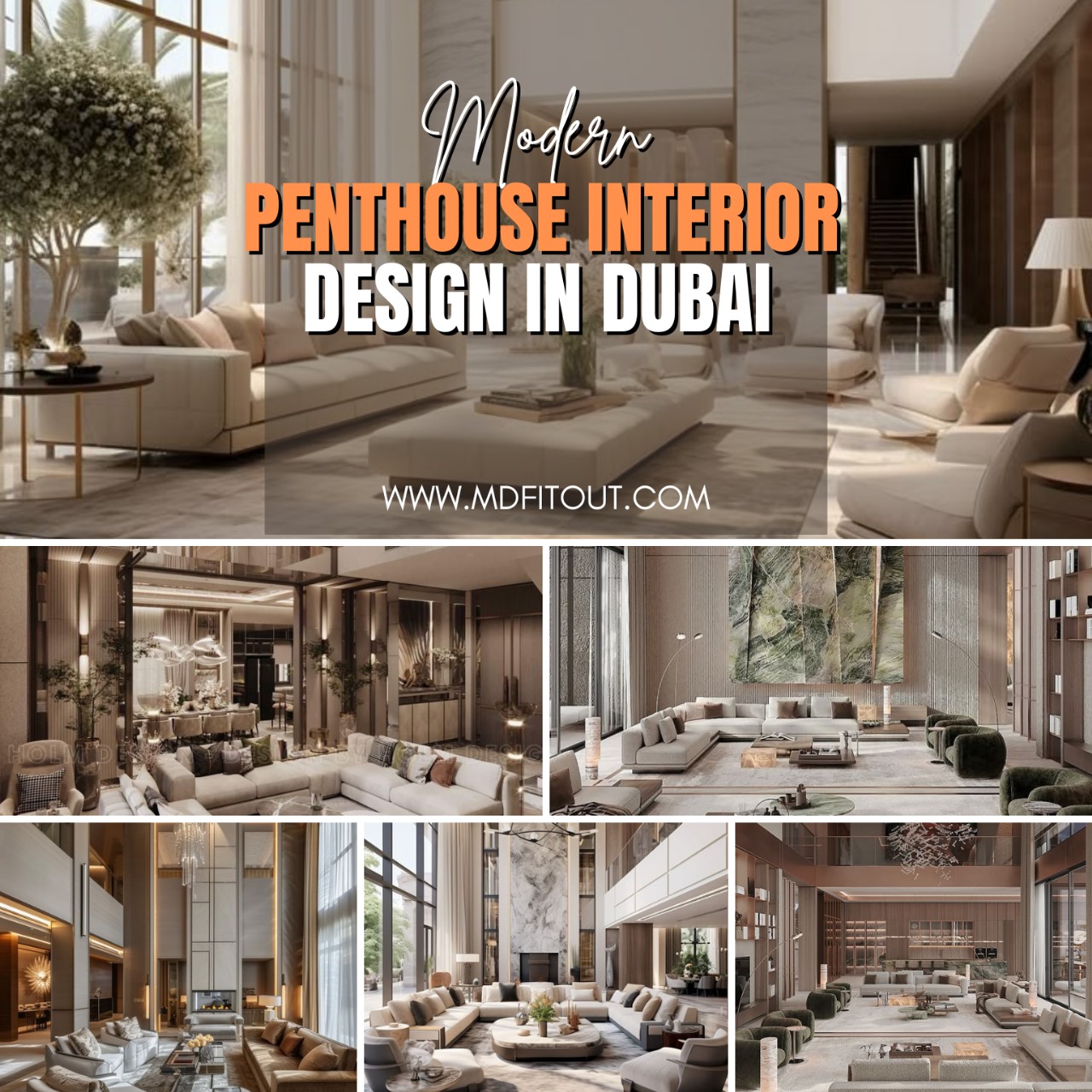 Inside the Sky-High Luxury: A Simple Guide to Modern Penthouse Interior Design in Dubai
