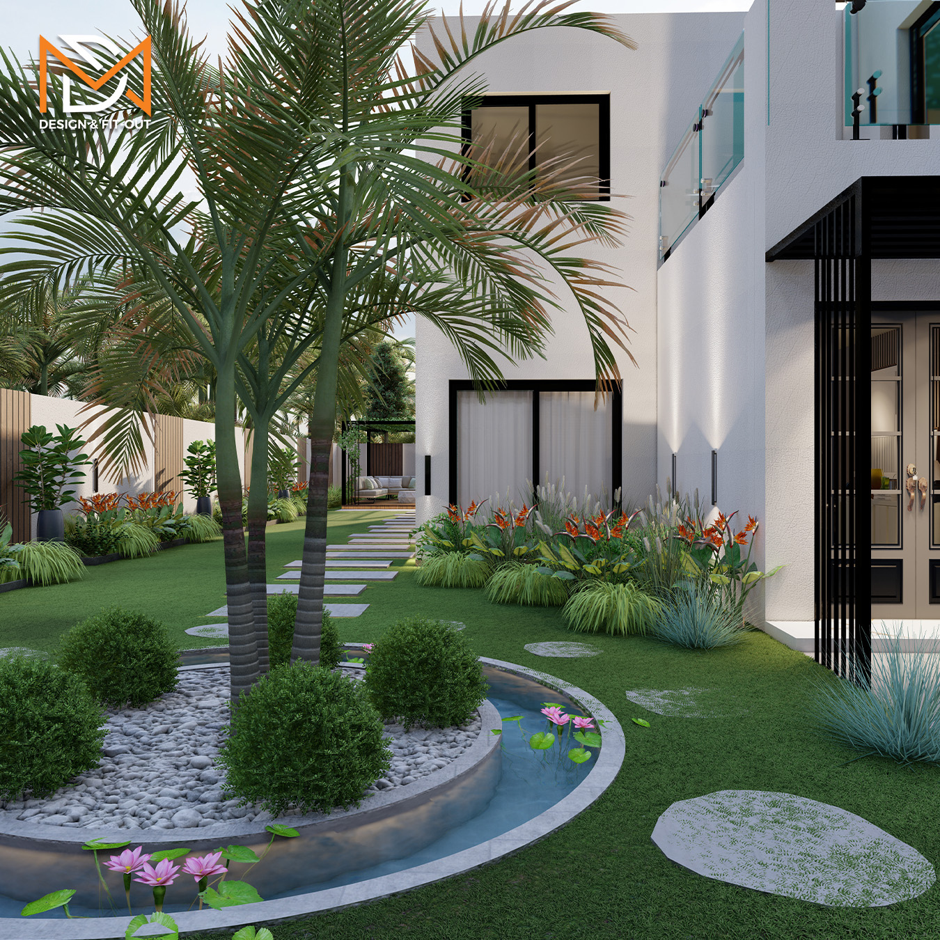 Luxury Landscaping & Pool Design in Emirates Hills Dubai: Transforming Villas into Outdoor Masterpieces