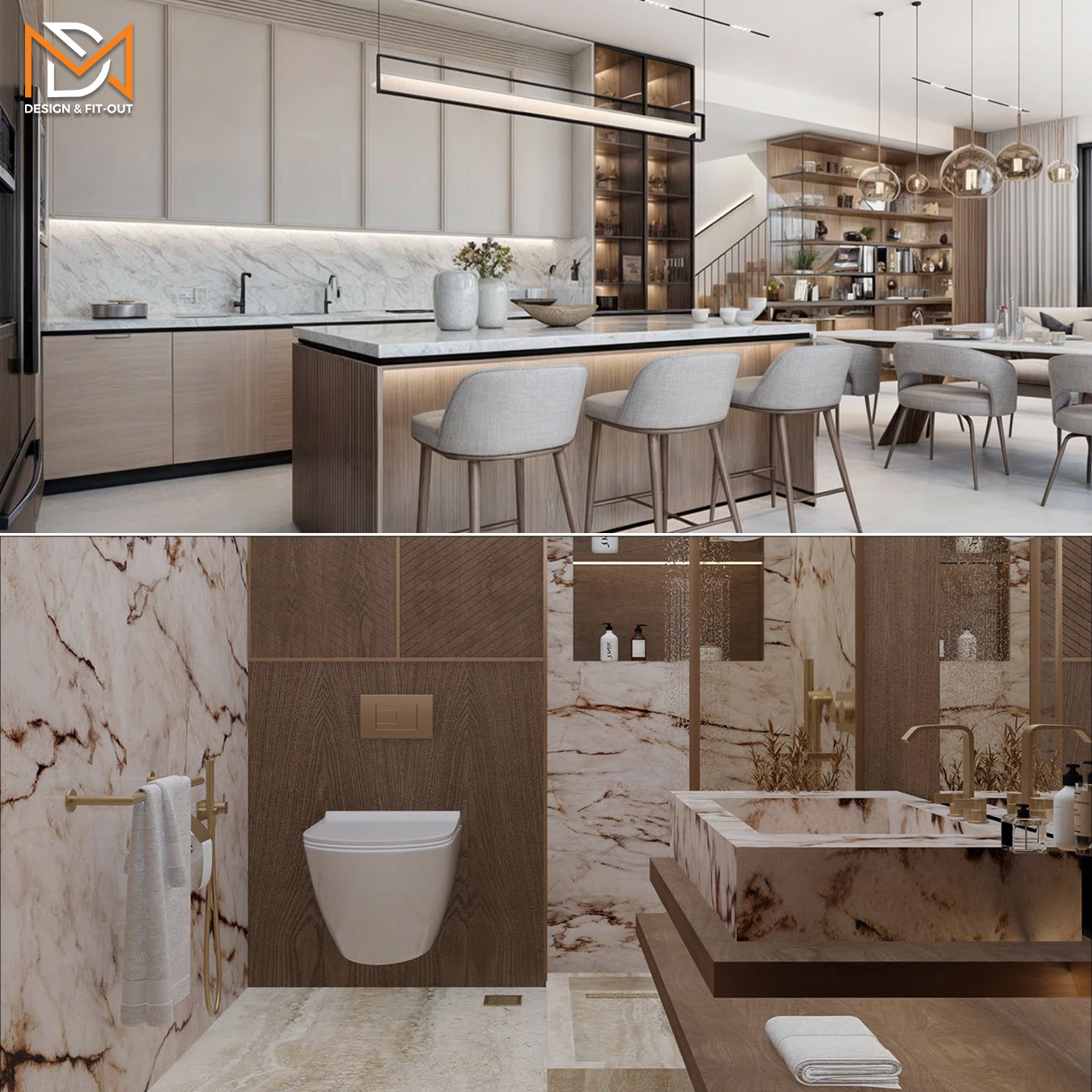 Modern Kitchen and Bathroom Renovation 2025: Transforming Homes in Dubai Festival City