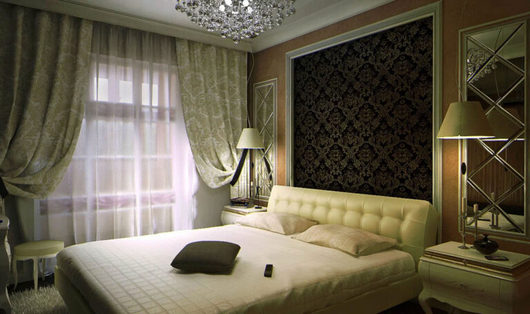 Art-Deco-Glamour-Bedroom-Design