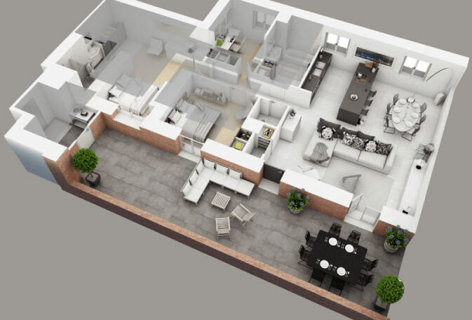 3D Visualization & Space Planning