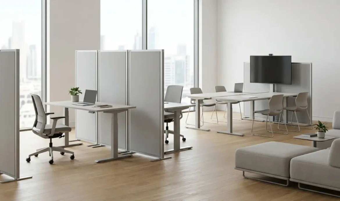 modular furniture and movable partitions