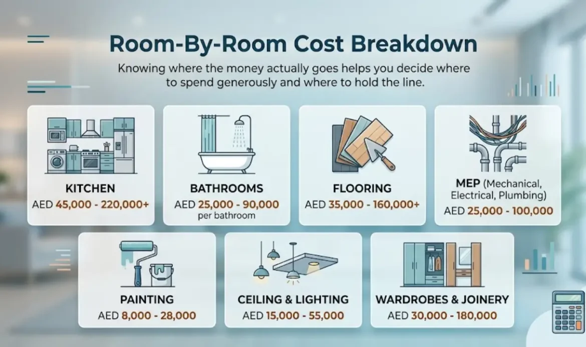 Room-By-Room Cost Breakdown