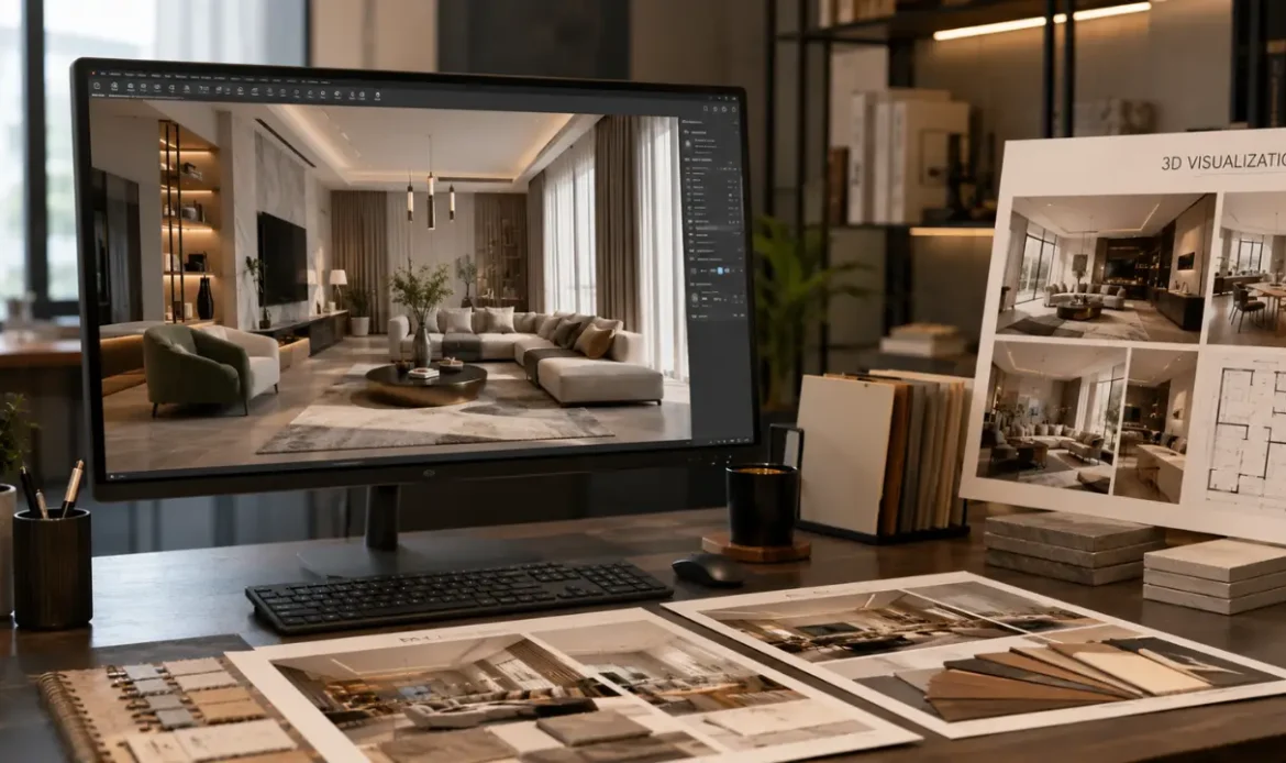 3D Visualization for interior design