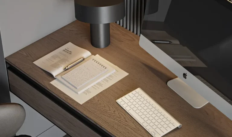 Apartment Living Room Working Area Designs