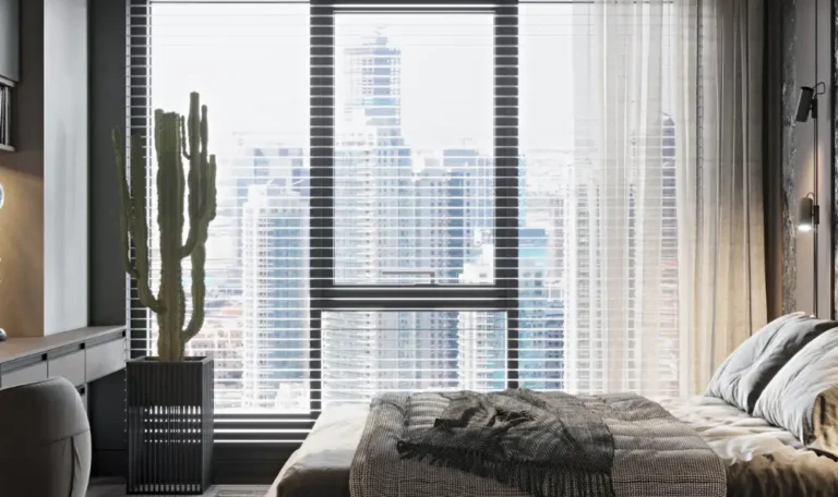 Apartment Polama Bedroom Designs from Laft Side View