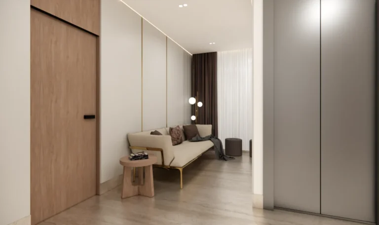 Lounge Design from Right side View