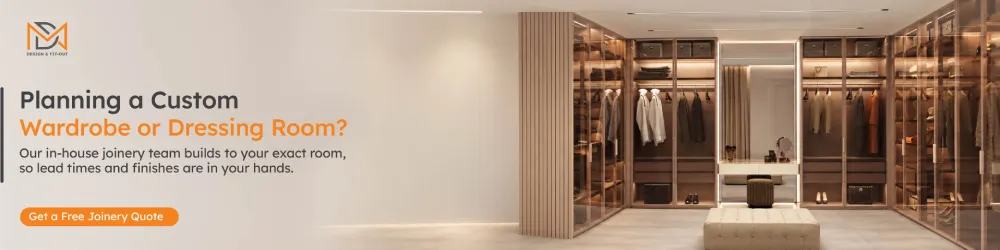 Planning a Custom Wardrobe or Dressing Room