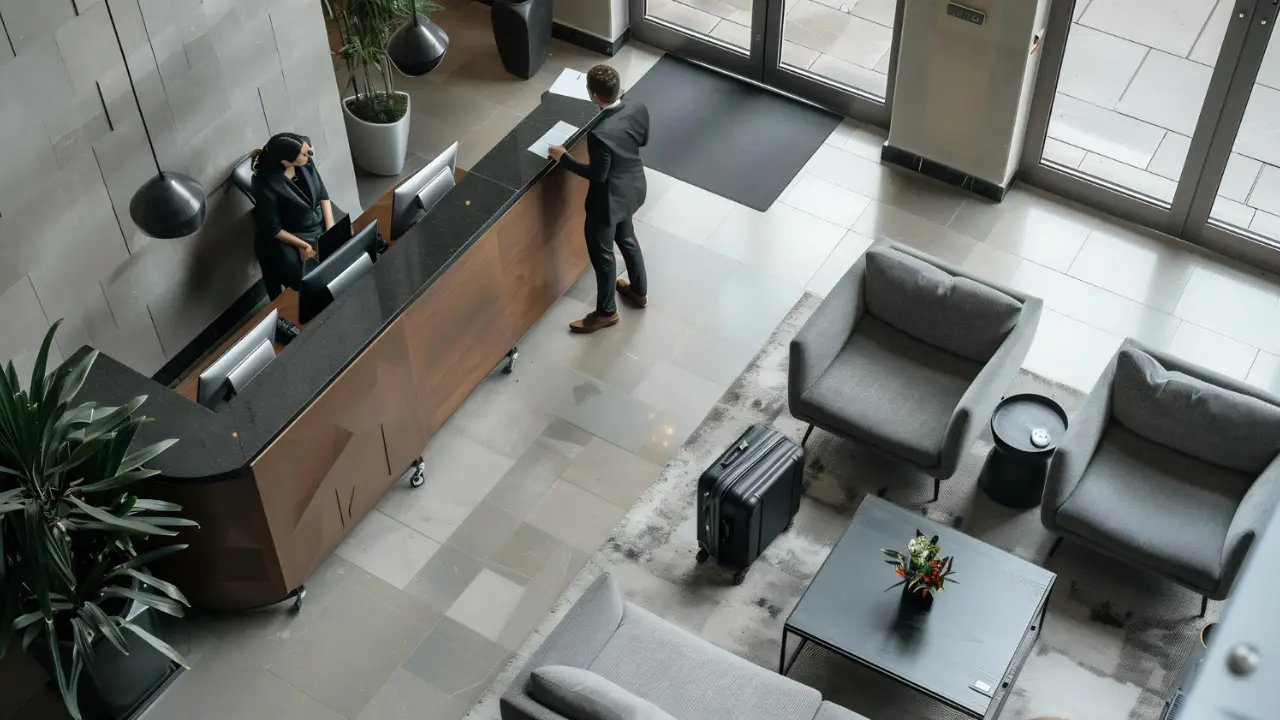 Reception and Client-Facing Areas in office