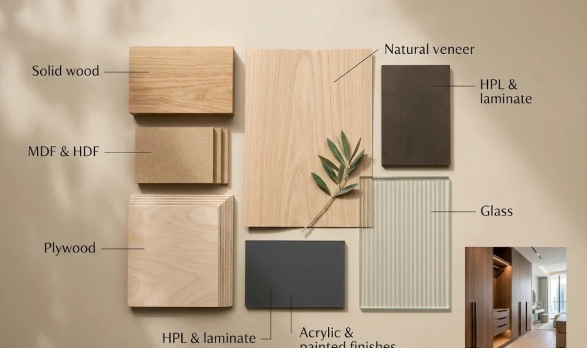 Joinery Materials & Finishes