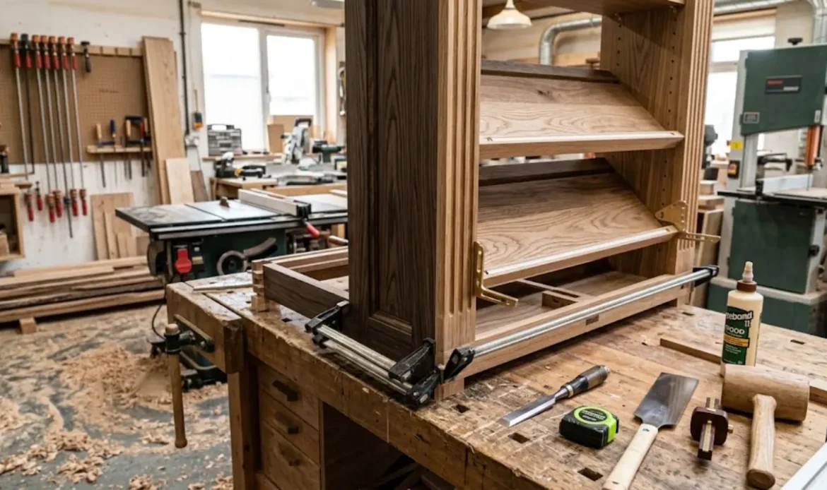 Bespoke retail display joinery produced in-house