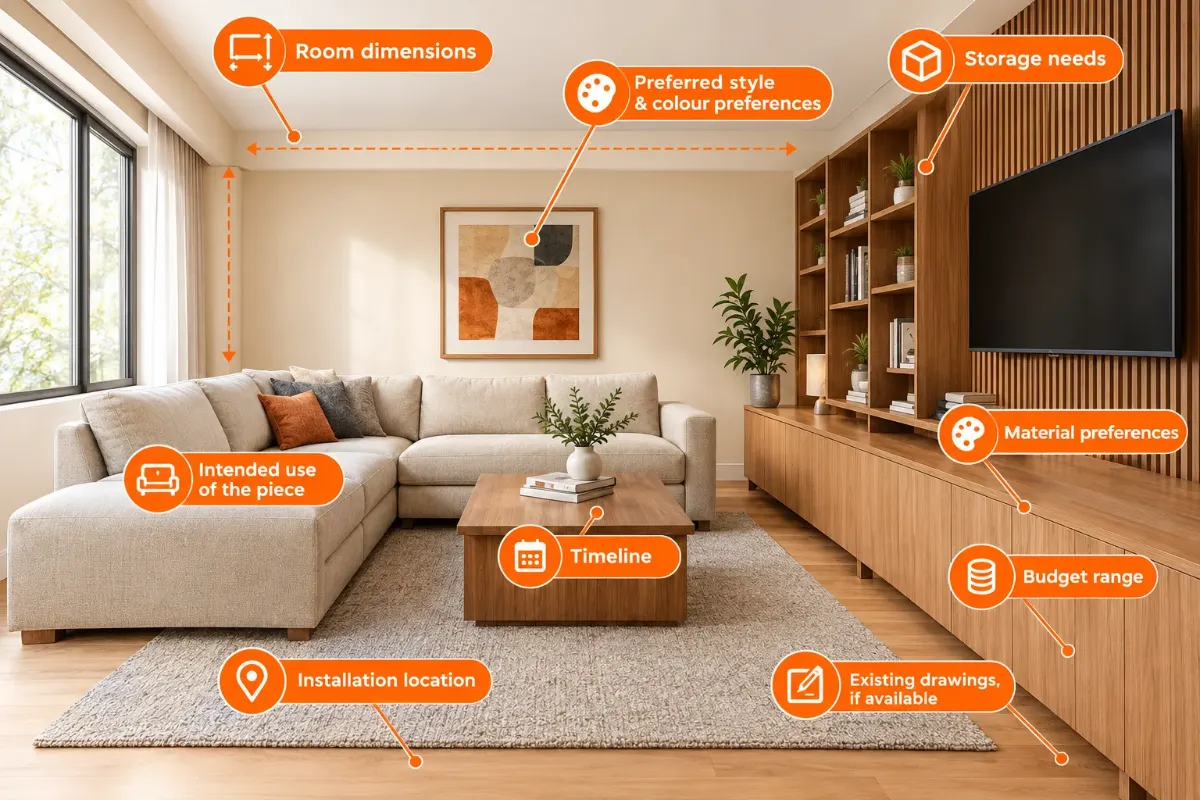 What Clients Should Prepare Before Ordering Custom Furniture