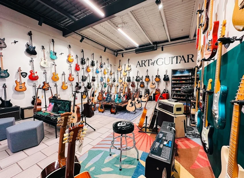 Instruments Store Interior Design & Fit-Out